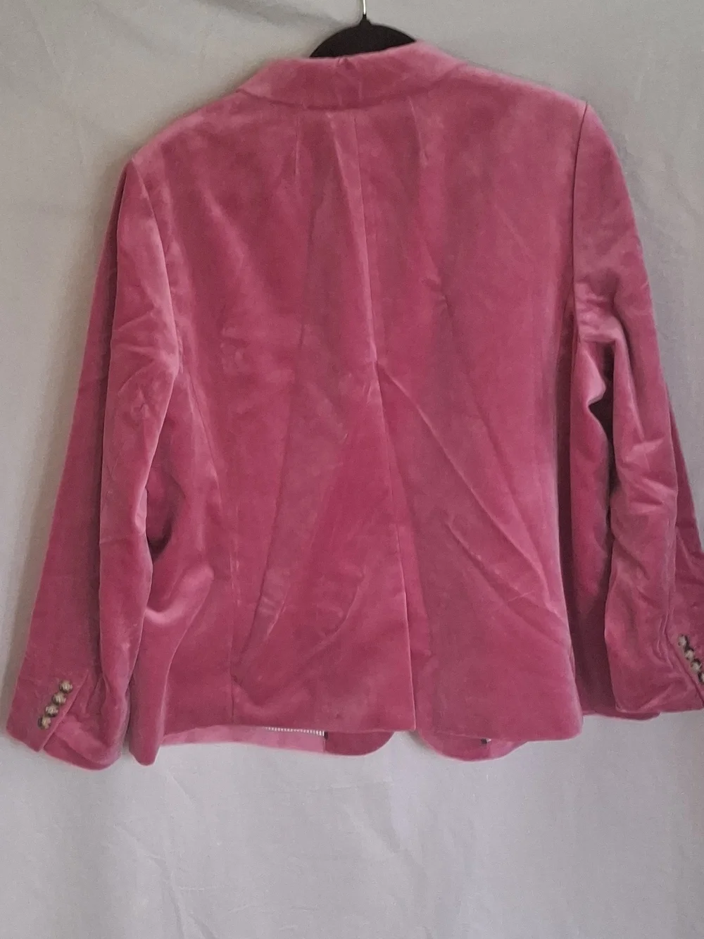 J.Crew Parke Blazer in Cotton Velvet Pink 